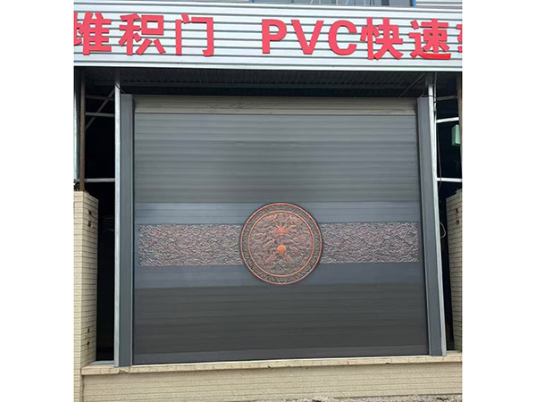 豪華雙層雕花鋁合金卷閘門